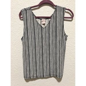 Women's Chico Black & White Tank Top